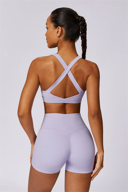Eliskaye | Ensemble de Brassière de Sport et de Shorts