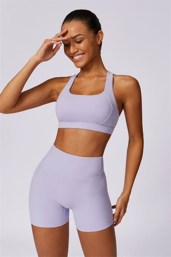 Eliskaye | Ensemble de Brassière de Sport et de Shorts