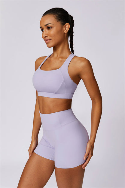 Eliskaye | Ensemble de Brassière de Sport et de Shorts