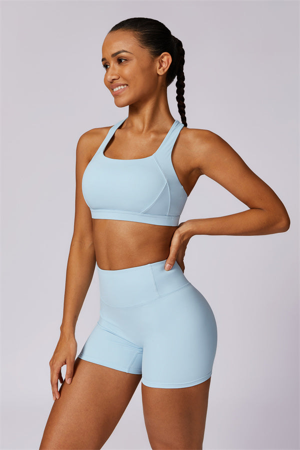 Eliskaye | Ensemble de Brassière de Sport et de Shorts