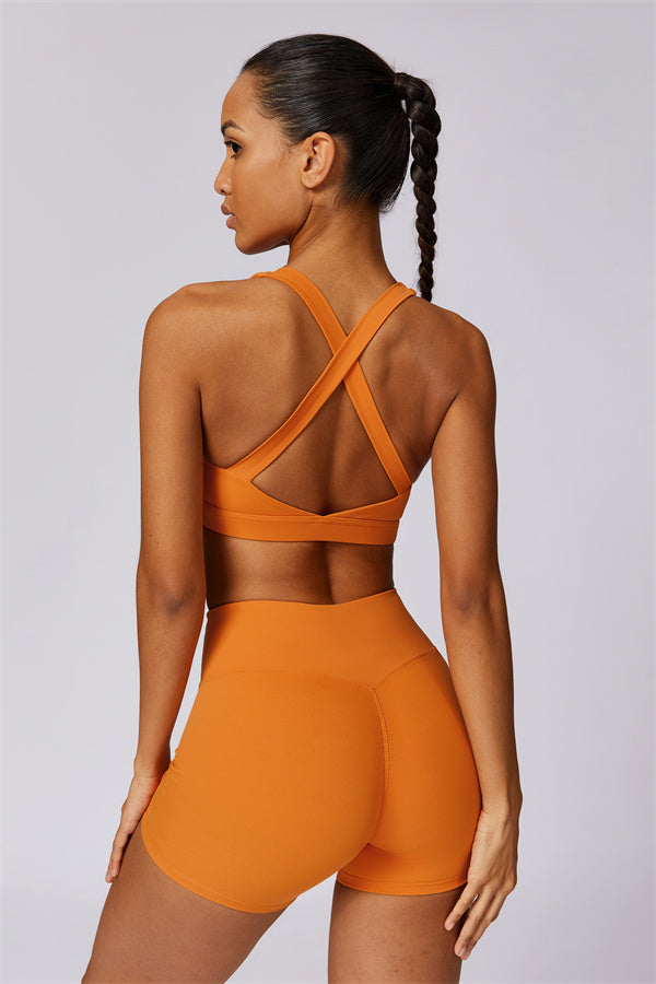 Eliskaye | Ensemble de Brassière de Sport et de Shorts