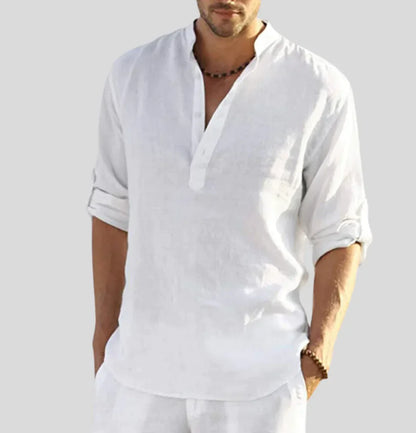 Ulfran | Chemise Manche Longue Pour Hommes | Anglaise