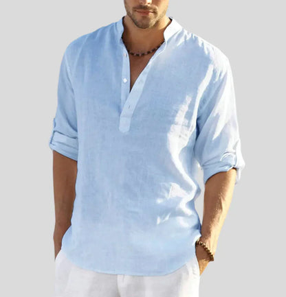 Ulfran | Chemise Manche Longue Pour Hommes | Anglaise