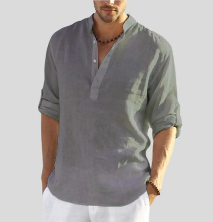 Ulfran | Chemise Manche Longue Pour Hommes | Anglaise