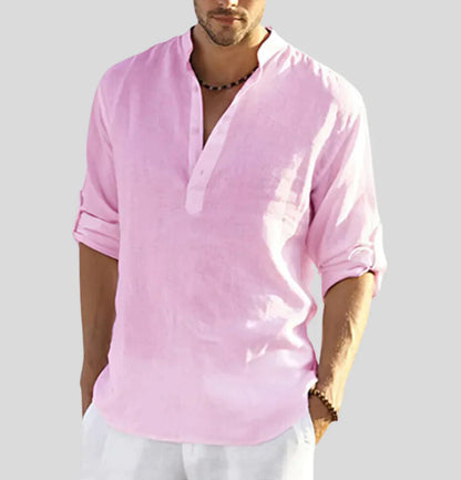 Ulfran | Chemise Manche Longue Pour Hommes | Anglaise