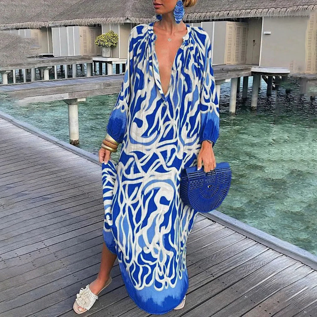 Robe Longue De Plage Boho Pour Femme | Maxi