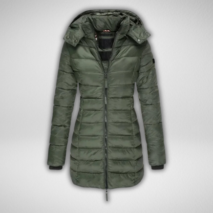 Manteau D'hiver Long Et Isolé Pour Femmes | Chaud