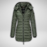 Manteau D'hiver Long Et Isolé Pour Femmes | Chaud