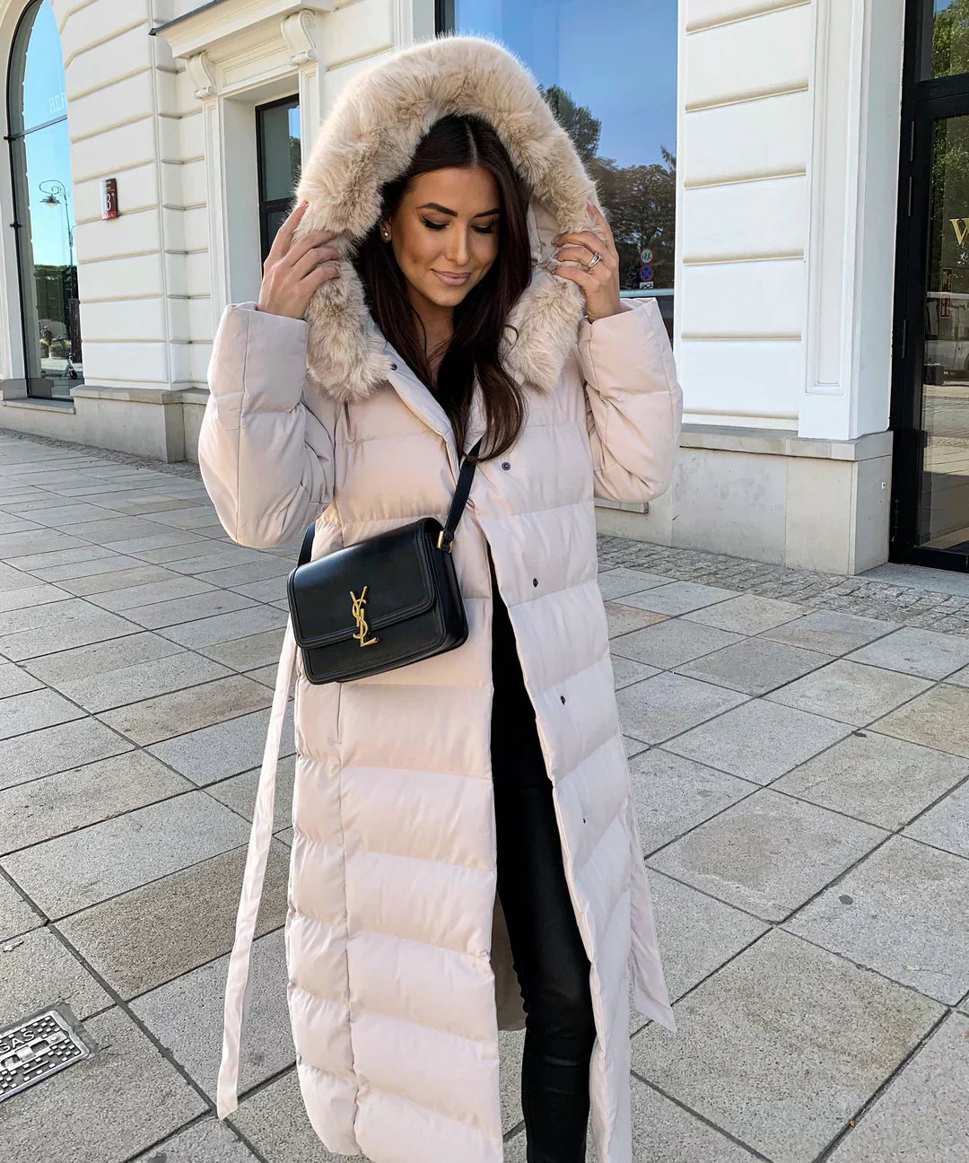 Trench-coat D'hiver Pour Femme Élégant Et | Bouffant