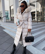 Trench-coat D'hiver Pour Femme Élégant Et | Bouffant
