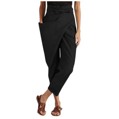 Ivana-May | Pantalons taille haute asymétriques