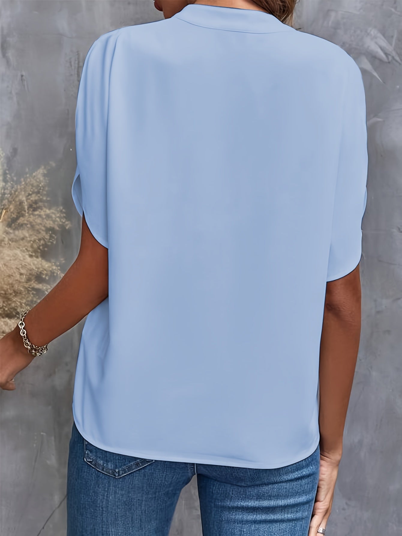 Juliette | Blouse Manches Courtes | Col en V