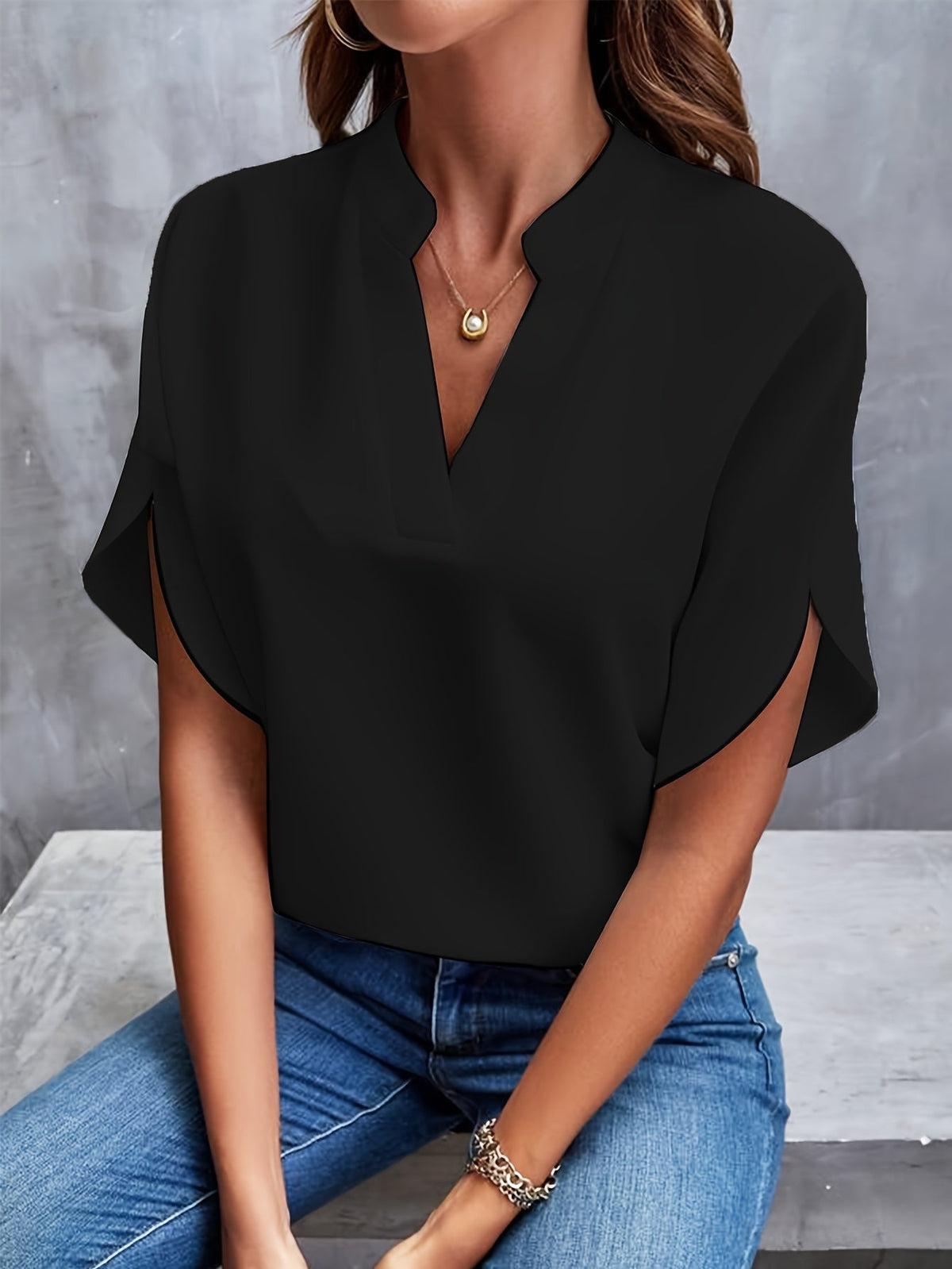 Juliette | Blouse Luxe Sophistiquée Pour Femme | Chic