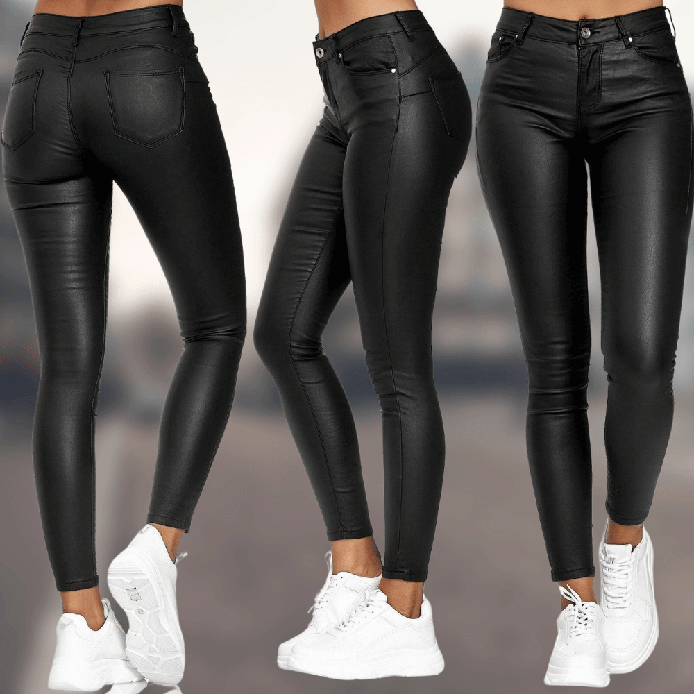 Bertie | Pantalon Noir Élégant