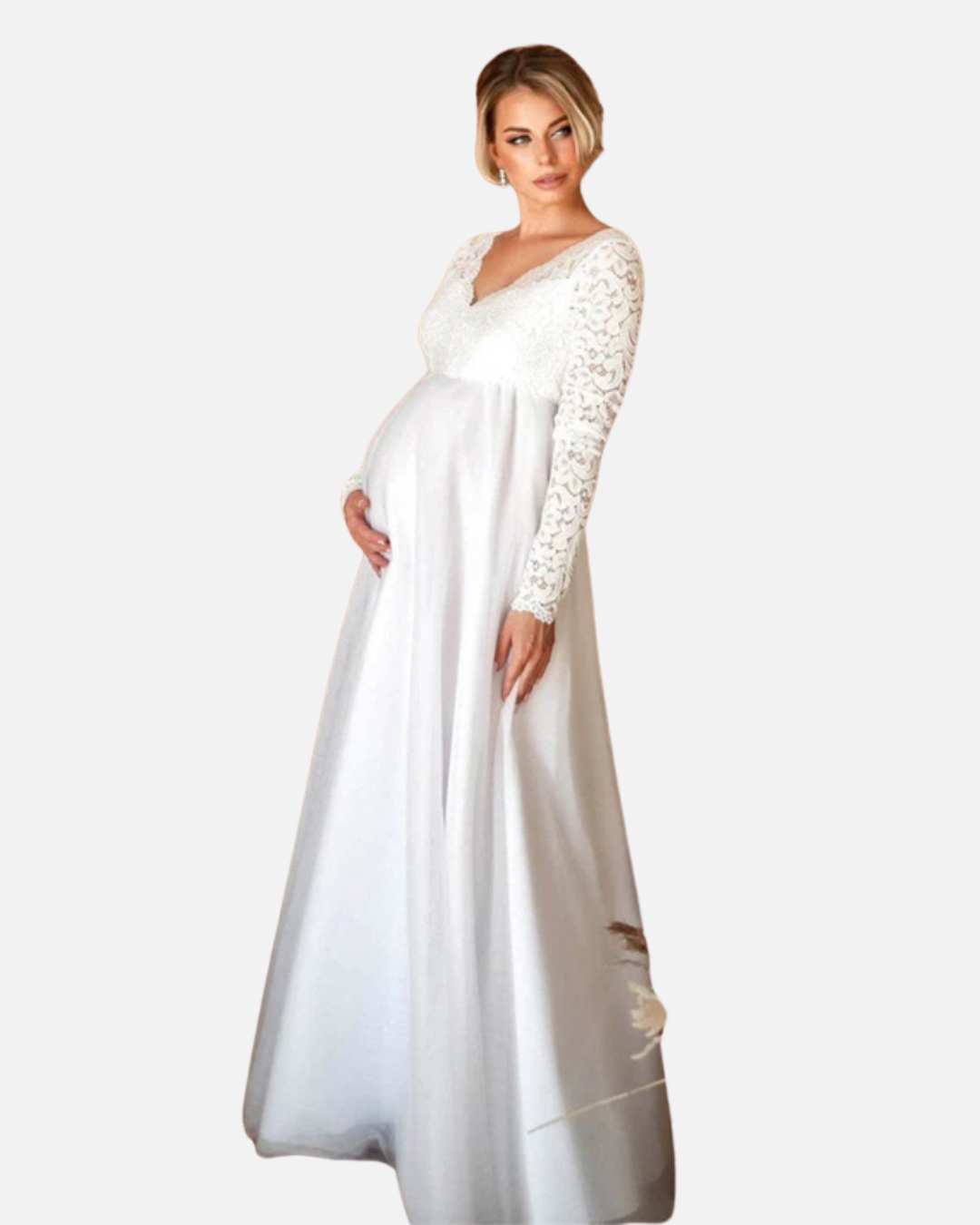 Robe de mariée pour femmes enceintes | Maxi