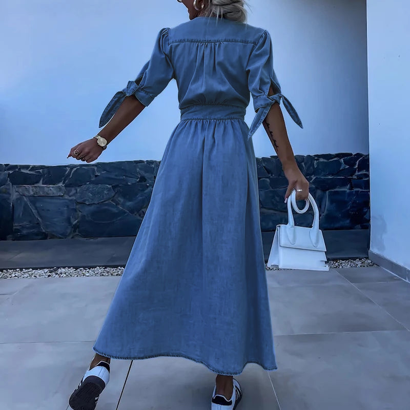 Henriette | Robe Chemise | Boutonnée | Casual