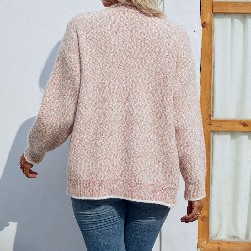 Stela | Cardigan Décontracté Boutonné Et Tricoté | Chaud