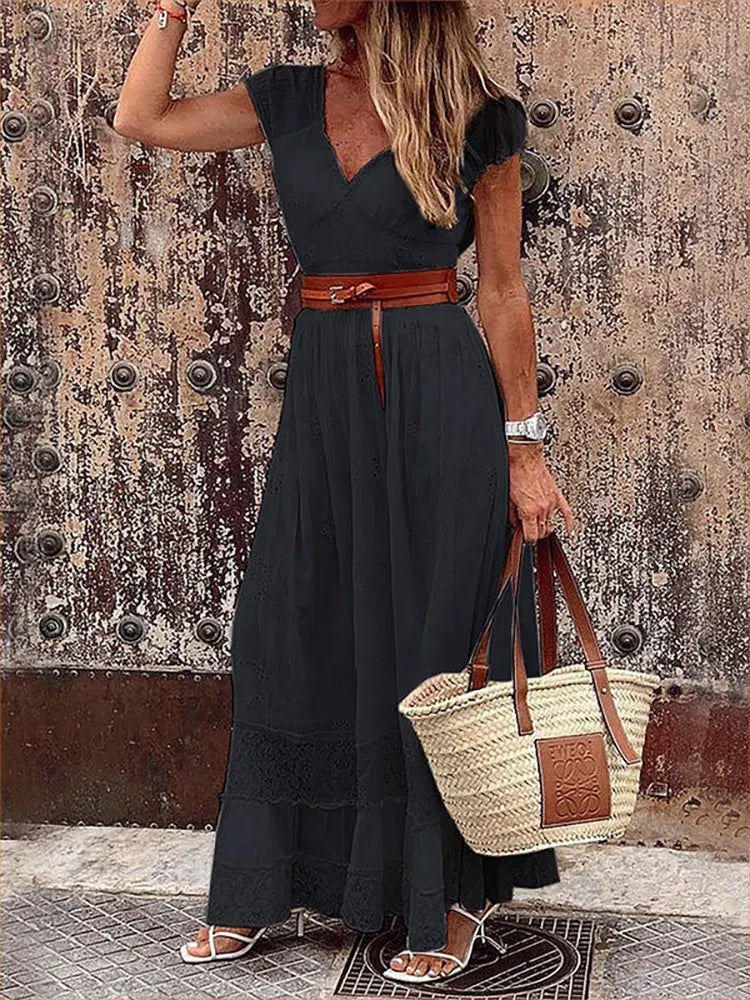 Robe d'été Robe Boheme Pour Femme | Maxi