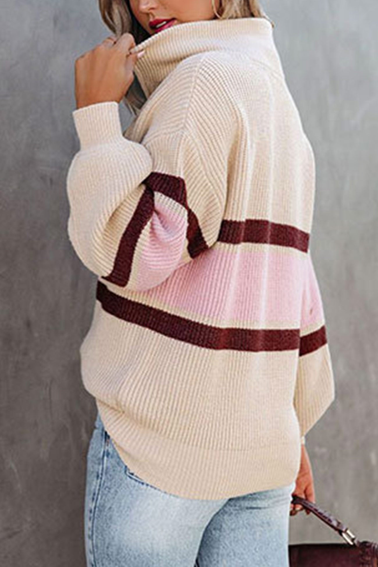 Mélitza | Pull à demi-zip pour femmes
