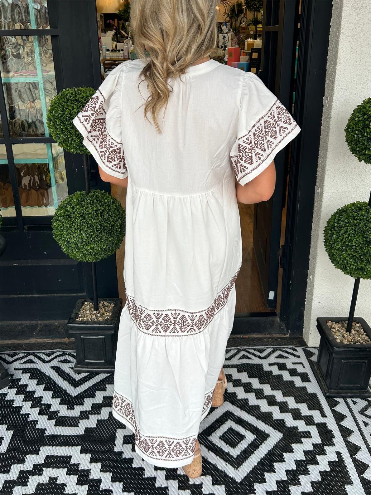 Aenor | Robe De Plage Bohémienne Souple Pour Femme | Maxi