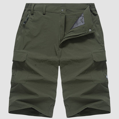 Ydrien |  Pantacourt Velours Cotelé Pour Hommes | Cargo