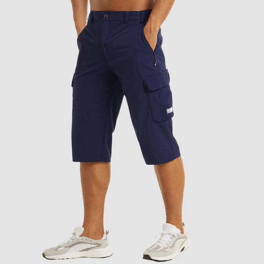 Ydrien |  Pantacourt Velours Cotelé Pour Hommes | Cargo