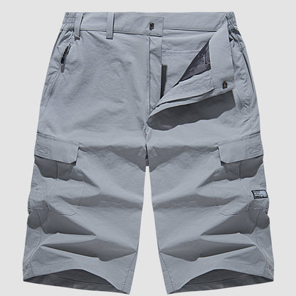 Ydrien |  Pantacourt Velours Cotelé Pour Hommes | Cargo