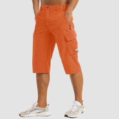 Ydrien |  Pantacourt Velours Cotelé Pour Hommes | Cargo