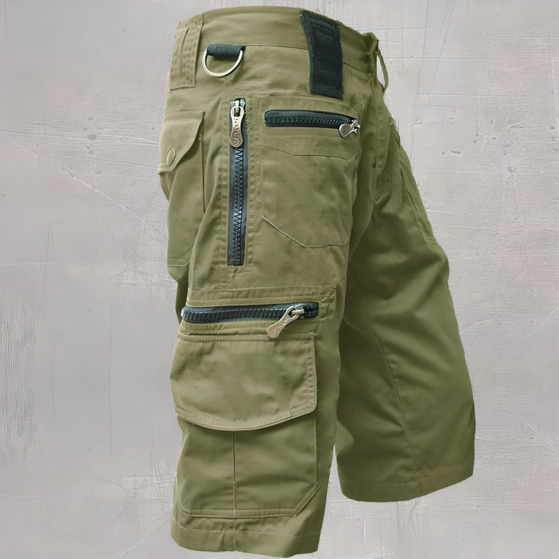 Gallien | Pantacourt Velours Cotelé Pour Hommes | Cargo