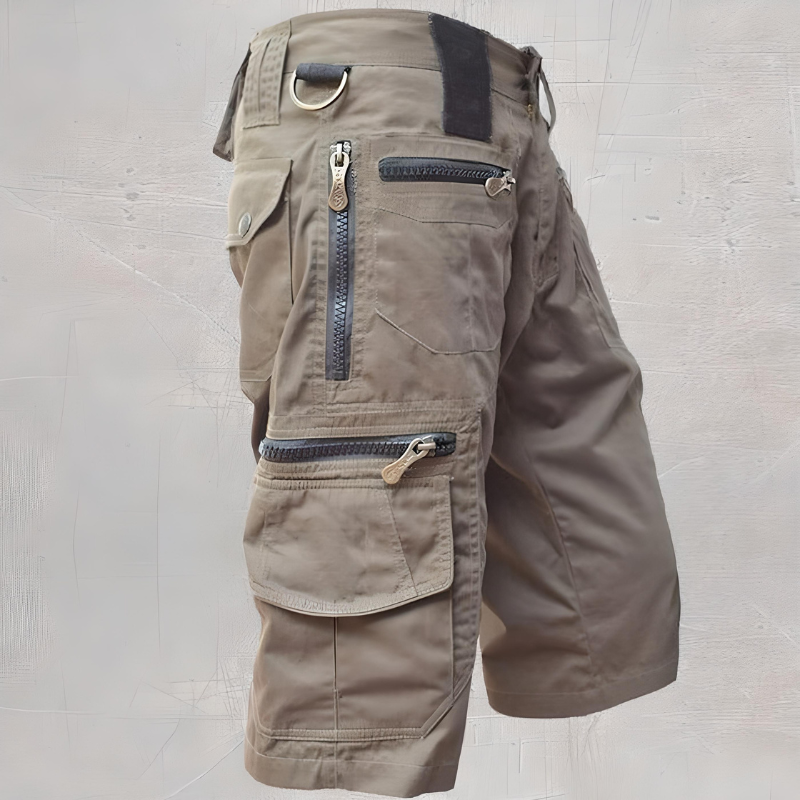 Gallien | Pantacourt Velours Cotelé Pour Hommes | Cargo