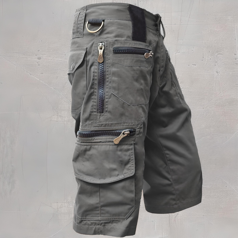 Gallien | Pantacourt Velours Cotelé Pour Hommes | Cargo