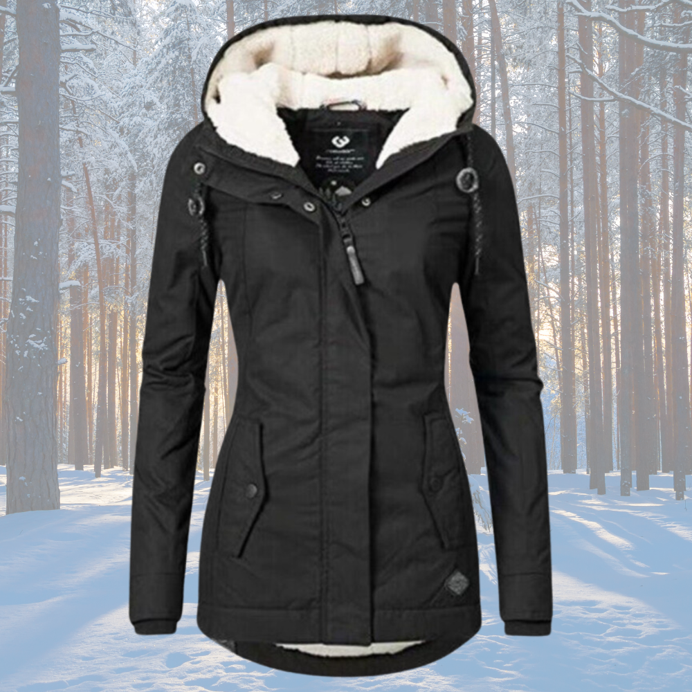 Veste Sherpa Chaude Pour Femme | Élégante