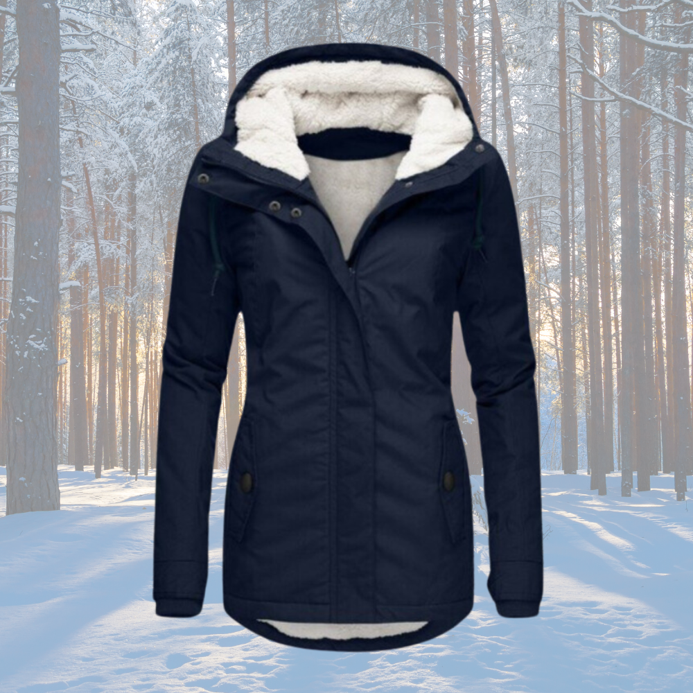 Veste Sherpa Chaude Pour Femme | Élégante