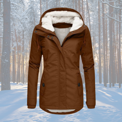 Veste Sherpa Chaude Pour Femme | Élégante