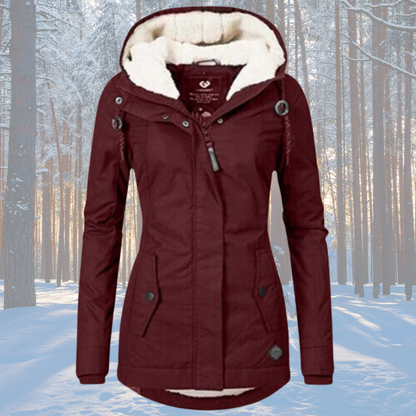 Veste Sherpa Chaude Pour Femme | Élégante