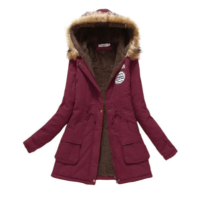 Veste D'hiver Parka Longue Pour Femme | Chic