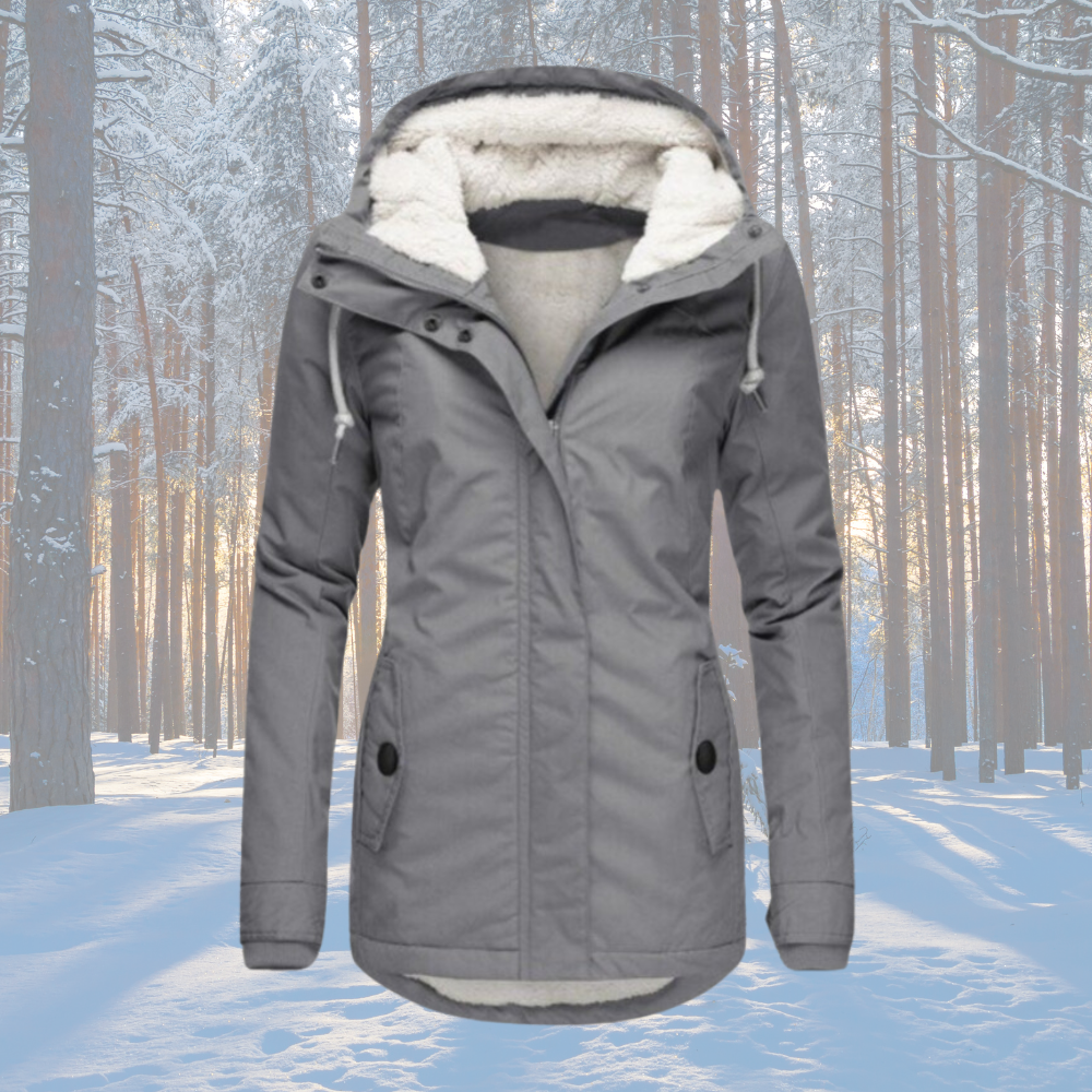 Veste Sherpa Chaude Pour Femme | Élégante