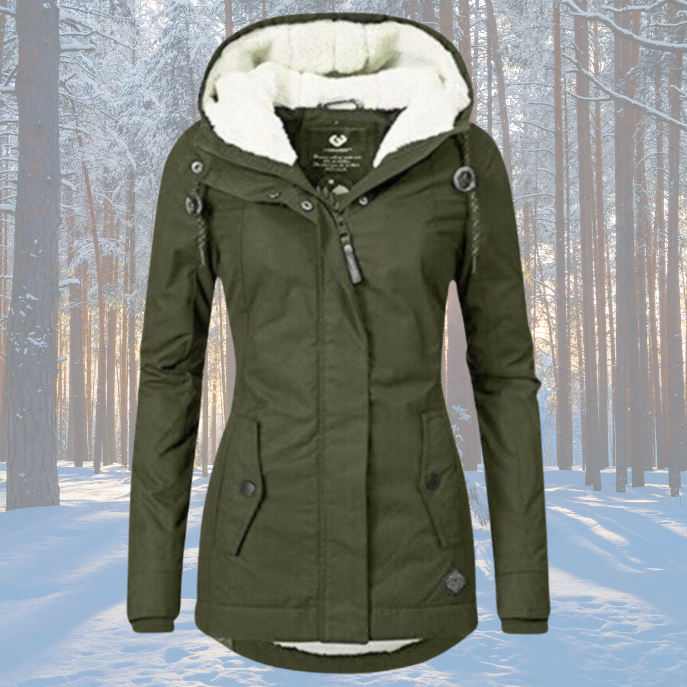 Veste Sherpa Chaude Pour Femme | Élégante