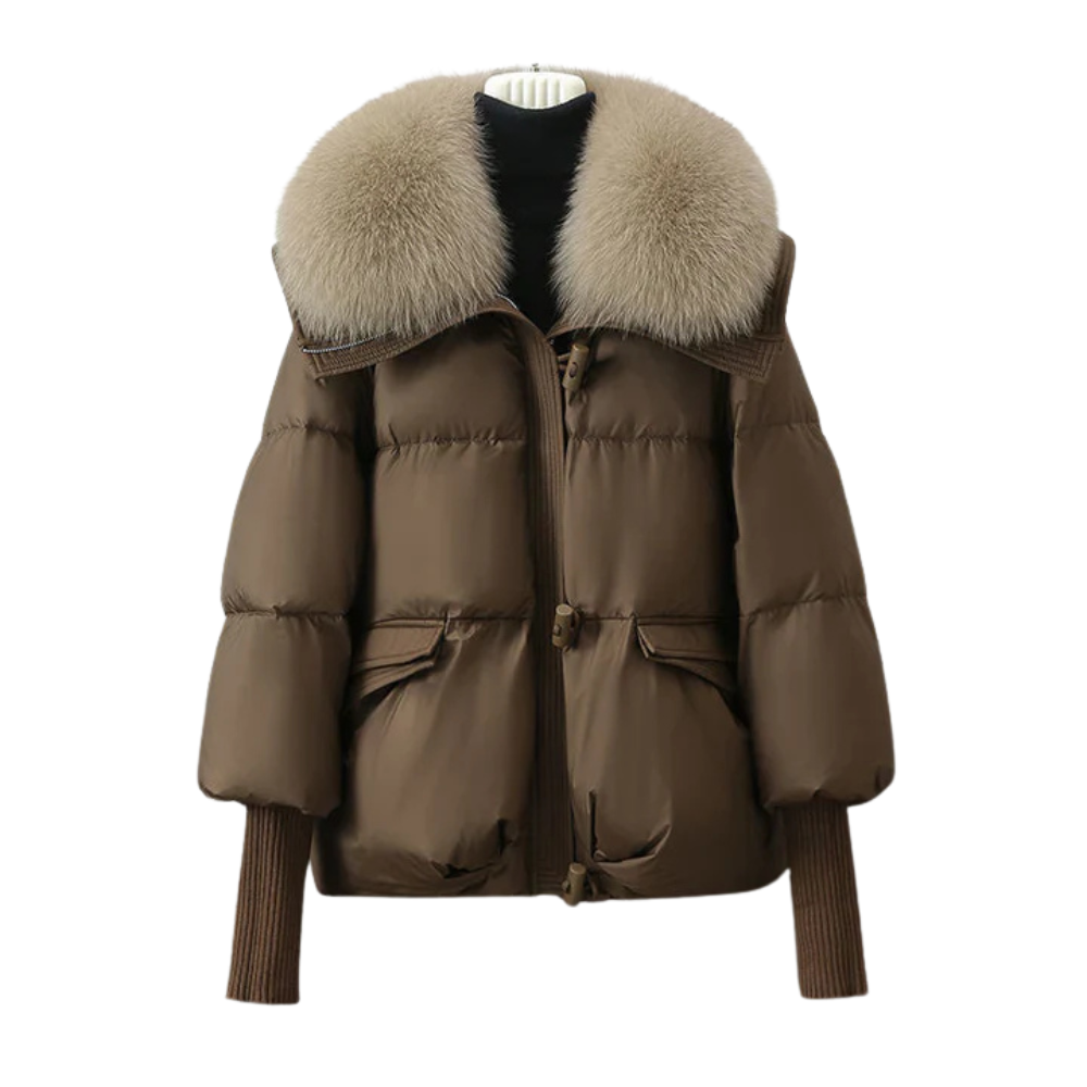 Veste D'hiver Courte Et Chic Pour Femmes | Taille
