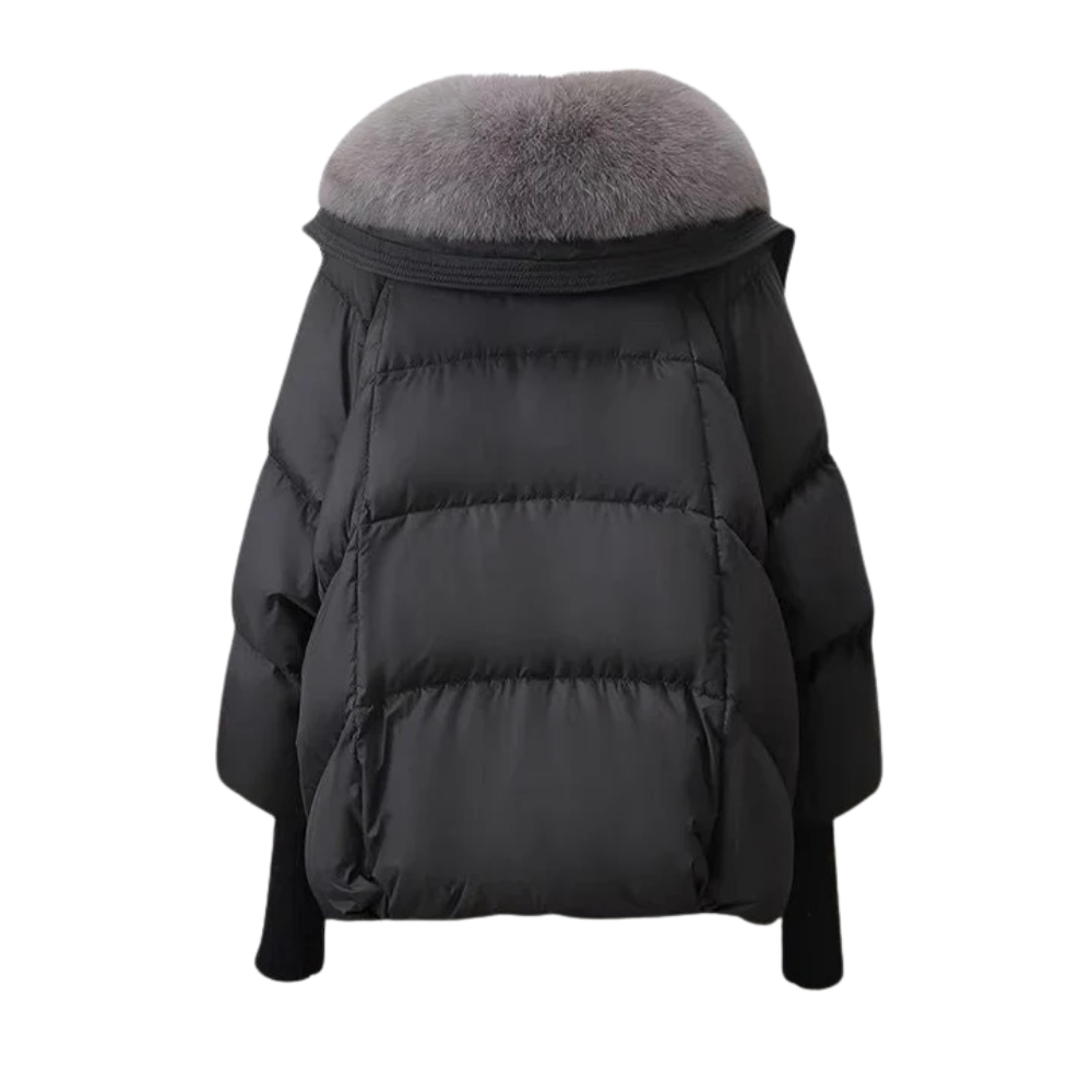 Veste D'hiver Courte Et Chic Pour Femmes | Taille