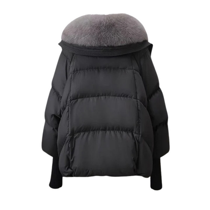 Veste D'hiver Courte Et Chic Pour Femmes | Taille