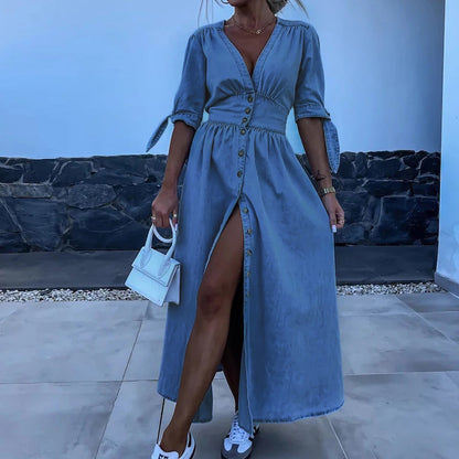 Henriette | Robe Chemise | Boutonnée | Casual
