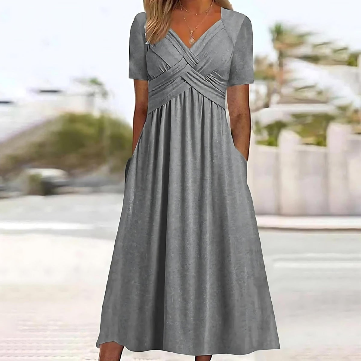Coralie | Robe D'invité De Mariage Pour Femme | Midi