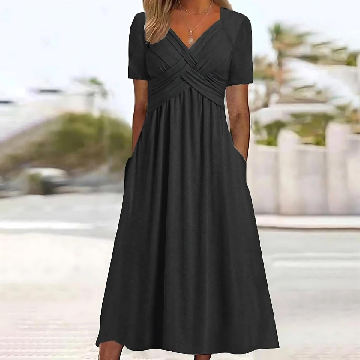Coralie | Robe D'invité De Mariage Pour Femme | Midi