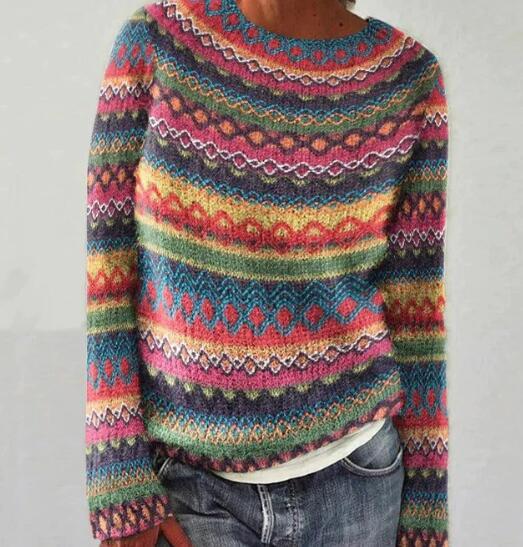 Pull-over D'hiver Élégant Pour Femmes | Vintage