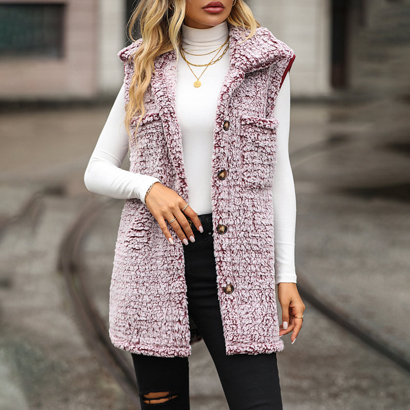 Ellena | Gilet Décontracté Et Ouvert Pour Femmes | Longue