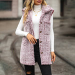 Ellena | Gilet Décontracté Et Ouvert Pour Femmes | Longue