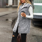 Ellena | Gilet Décontracté Et Ouvert Pour Femmes | Longue