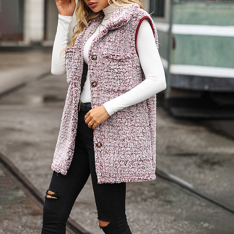 Ellena | Gilet Décontracté Et Ouvert Pour Femmes | Longue