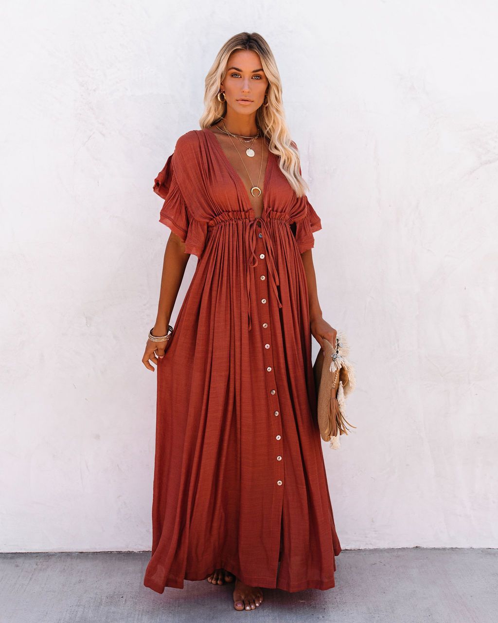 Adalise | Robe D'été Légère Pour Femmes | Maxi